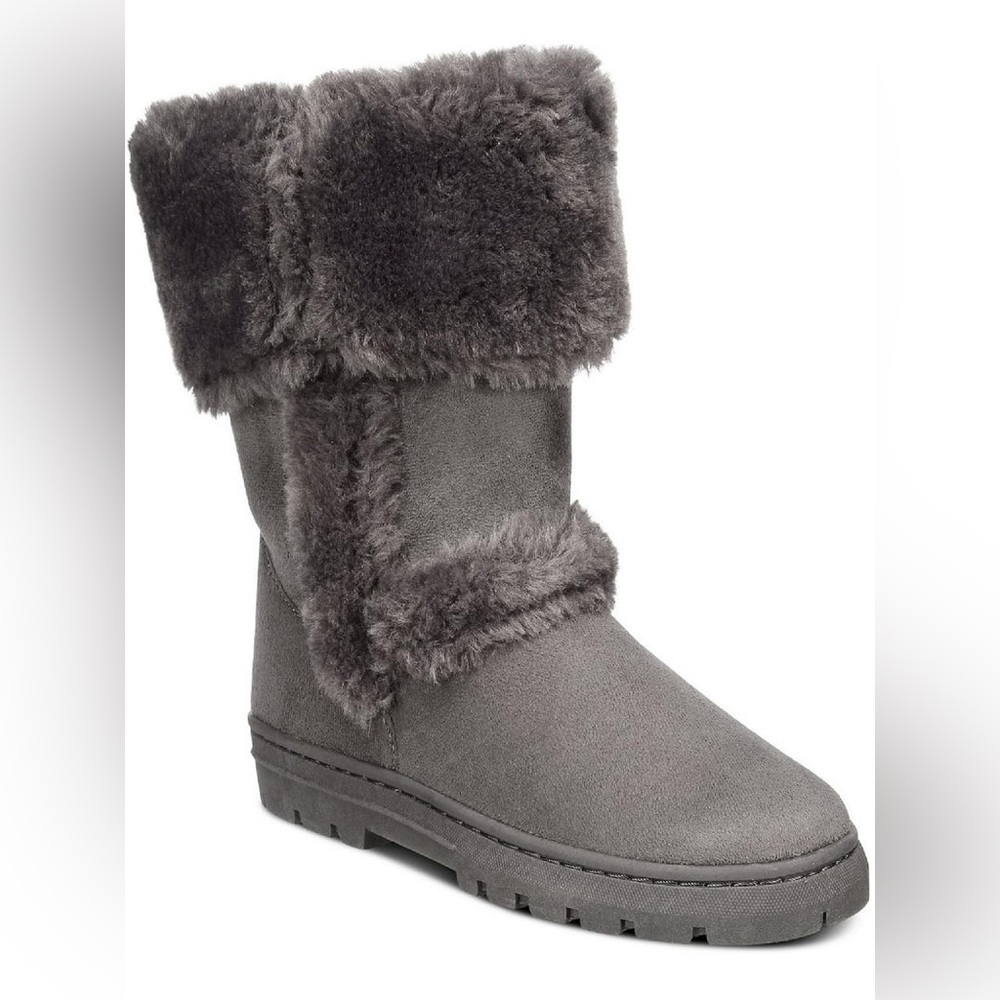 Style & Co. Womens Witty Faux Suede Cold Weather Winter & Snow Boots